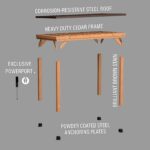 Backyard Discovery 12×9.5 Arcadia Gazebo - Image 10