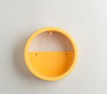 Round Iron Wall Vase Hanging Planter for Flowers and Succulents – Decorative Wall Art Flower Pot - Image 10
