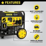 Champion Power Equipment 4,500/3,650-Watt Gasoline Powered OFI Generator with ParaLINK, Remote Start - Image 4