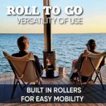 Even Embers Pellet-Fueled Patio Heater, 100 sq. ft., 70,000 BTU - Image 6