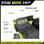 80V Max HP Lithium 54″ Brushless Electric Zero Turn Lawn Mower - Image 20