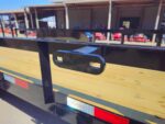6’4″ x 16 Utility Trailer Double Axle Dovetail With Gate Powder Coated (2) 3500lb Axles - Image 4