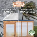 9×6 Willow Greenhouse - Image 4