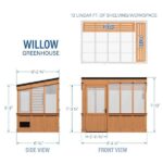 9×6 Willow Greenhouse - Image 2