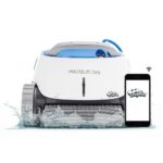 Dolphin Proteus DX5i Wi-Fi Robotic Pool Vacuum Cleaner Pools up to 50 FT – Waterline Scrubber Brush