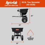 Agri-Fab 45-0543 Tow-Behind 100 lb Lawn & Garden Spiker Seeder Spreader - Image 7