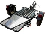 Single Rail Motorcycle Trailer – Compact, Easy-to-Tow Hauler for One Bike