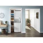 Whirlpool WET4024HW 24 inch White Electric Washer/Dryer Stacked Laundry Center - Image 4