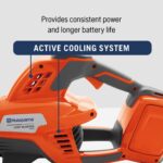 Husqvarna Leaf Blaster 350iB Cordless Leaf Blower 200 MPH, 40V Battery Included - Image 5