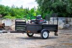 DK2 5-ft x 7-ft Steel Utility Trailer with Ramp Gate ( 1639-lb Capacity ) 2491711 - Image 6
