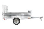 DK2 5-ft x 7-ft Steel Utility Trailer with Ramp Gate ( 1639-lb Capacity ) 2491713 - Image 2