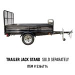 DK2 5-ft x 7-ft Steel Utility Trailer with Ramp Gate ( 1639-lb Capacity ) 2491711 - Image 9