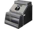Buyers Products 28-in x 24-in x 18-in Smooth Aluminum Step Box Truck Tool Box 1705281 - Image 3