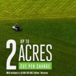 EGO Power+ Electric Riding Lawn Mower, 42″ Deck with Zero Turn Radius, Includes (4) 56V 10.0Ah Batteries and Charger – ZT4204L - Image 3