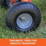 Agri-Fab 45-0543 Tow-Behind 100 lb Lawn & Garden Spiker Seeder Spreader - Image 5