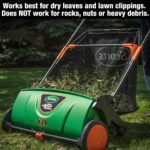 Scotts 26 in. Push Lawn Sweeper LSW70026S, Black/Green - Image 7
