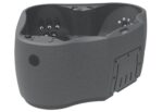Premium AR300 2-Person 20-Jet Oval Plug & Play Hot Tub with Ozonator, Powered by Jacuzzi Pumps - Image 2