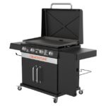 Blackstone 36-in Culinary Cabinet Griddle with Side Table: Versatile Outdoor Cooking in Stainless Steel - Image 15