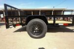6′ 4″ x 10 Utility Trailer Dovetail Powder Coated With Gate 3,500lb Axle - Image 10