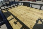 6′ 4″ x 10 Utility Trailer Dovetail Powder Coated With Gate 3,500lb Axle - Image 12