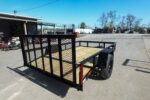 6′ 4″ x 10 Utility Trailer Dovetail Powder Coated With Gate 3,500lb Axle - Image 7