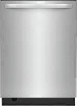 Frigidaire FDSH4501AS 24″ Wide Top Control Dishwasher, Stainless Steel