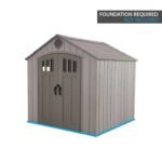 Lifetime 8 Ft x 7.5 Ft Outdoor Storage Shed - Image 3