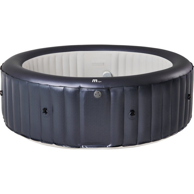 Mspa, Carlton, Muse Series, Self-Inflatable Hot Tub & Spa, Hydromessage Jets & Air Bubble System, Round – 4 Persons - Image 1