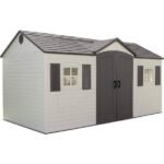 D Plastic Storage Shed 8 ft. W x 20 ft - Image 6