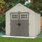 Suncast Tremont 8 ft. W x 7 ft. D Resin Storage Shed