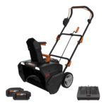 Worx WG471 40V Power Share 20″ Cordless Snow Blower with Brushless Motor