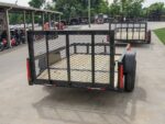5×8 Powder Coated Dovetail Utility Trailer Single 3,500lb Axle - Image 4