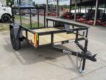 5×8 Powder Coated Dovetail Utility Trailer Single 3,500lb Axle - Image 5