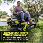80V Max HP Lithium 54″ Brushless Electric Zero Turn Lawn Mower - Image 18