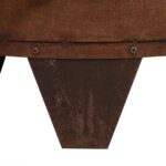 Sunnydaze 70″ Rust Patina Finish Steel Wood-Burning Chiminea with Spark Screen - Image 13