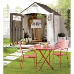Cascade 7 ft. W x 4 ft. D Plastic Storage Shed - Image 4