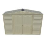 DuraMax 10.5ft x 2.75ft SidePro Vinyl Shed with Foundation Kit - Image 7