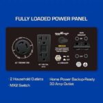 DuroMax XP5500EH 5,500 Watt Portable Dual Fuel Gas Propane Powered Generator - Image 4