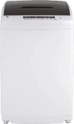 GE – 2.8 Cu. Ft. Top Load Washer – White/black