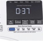 GE – 4.5 Cu. Ft. Stackable Front Load Washer – White - Image 6