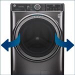 GE – 4.8 CuFt High-Efficiency Stackable Smart Front Load Washer w/UltraFresh Vent System & Microban Antimicrobial Technology – White on white - Image 3