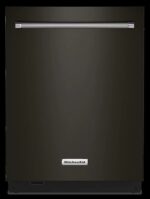 KitchenAid – Top Control Built-In Dishwasher with Stainless Steel Tub, FreeFlex Third Rack, 44dBA – Black stainless steel