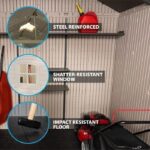 Lifetime Outdoor Storage Shed – 8′ x 12.5′ - Image 14