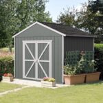 Rookwood 10 ft. W x 8 ft. D Solid + Manufactured Wood Storage Shed with Floor - Image 5