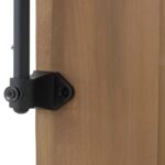 SummerCove 11 ft. x 10 ft. Tan Cedar Frame Wood Pergola with Adjustable Canopy - Image 8