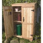 4 ft. W x 2 ft. D Garden Chalet Cedar Wood Tool Shed - Image 3