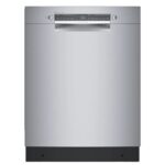 Bosch 300 Series 24″ Stainless Steel Built in Dishwasher-SGE53B55UC
