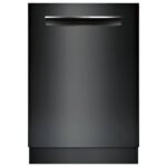 Bosch 500 Series 24″ Black Built in Dishwasher-SHPM65Z56N