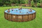 Coleman Power Steel 22′ x 52 Round Above Ground Pool Set - Image 8